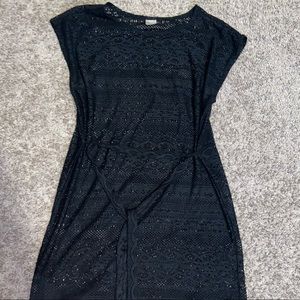 Black Bathing Suit Coverup